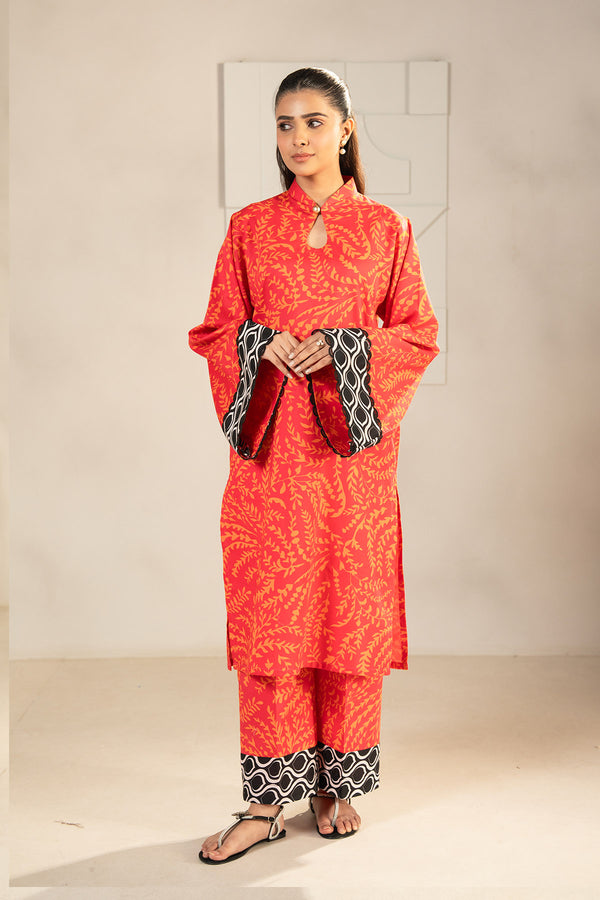 2 Piece - Printed Lawn Suit - PC - 16