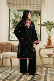 2 Piece - Embroidered Khaddar Suit - LR-02