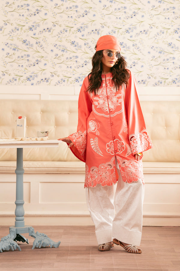 2 Piece - Embroidered Lawn Suit - V5 - 04