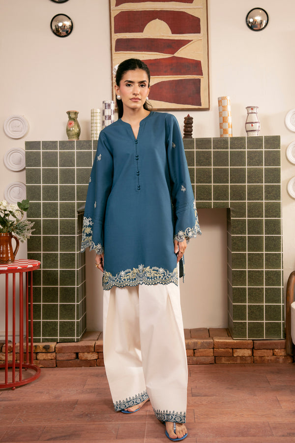 2 Piece - Embroidered Lawn Suit - V5 - 06