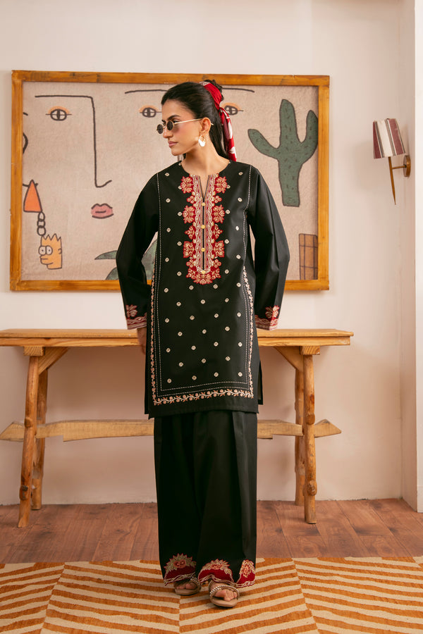 2 Piece - Embroidered Lawn Suit - V5 - 08