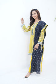 3PC - Printed Lawn - 4533-050