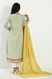 3PC - Printed Lawn - D-2302521-A